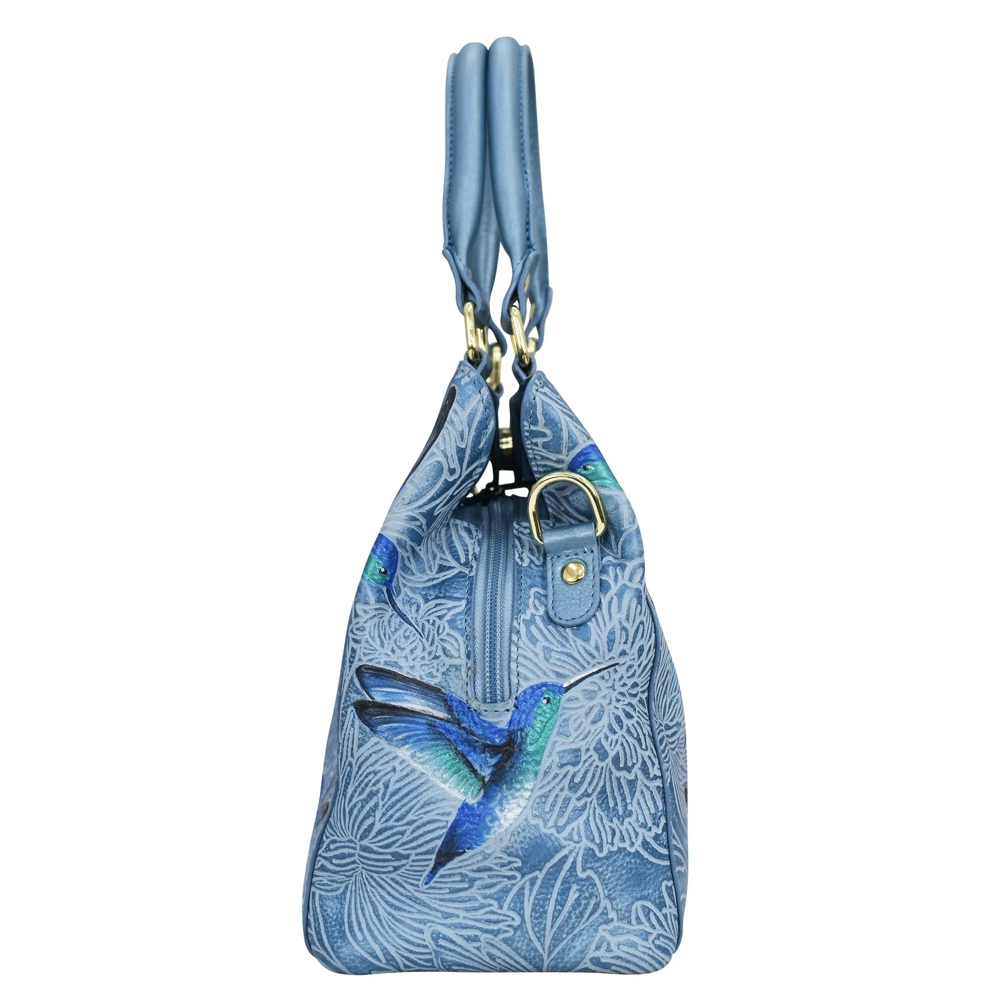 - 690 Compartment Satchel Contemporary Multi Smart devices