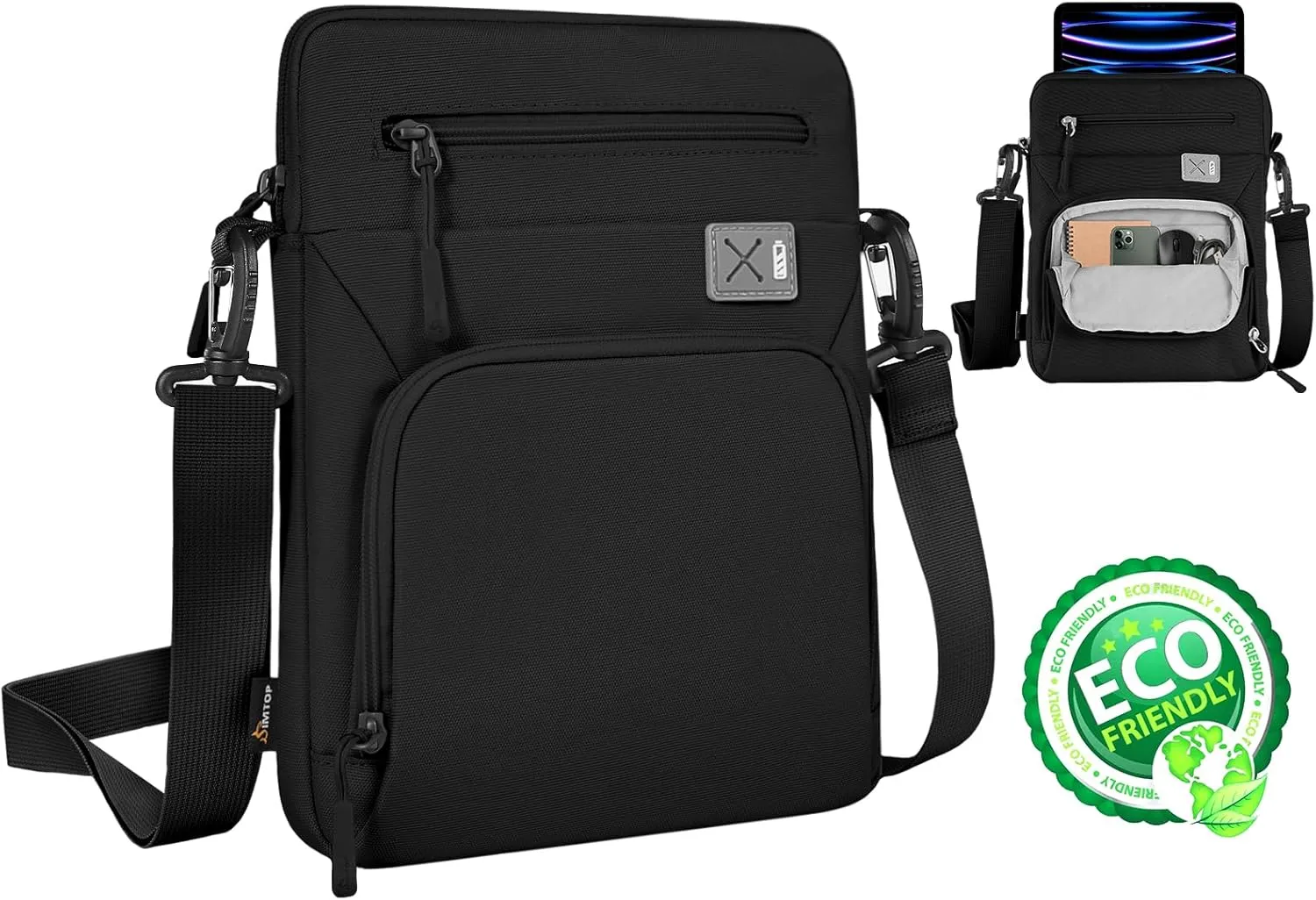11 Inch Tablet Sleeve, Compatible with Apple iPad Pro 11 (4th/3rd/2nd/1st Gen), 10.9" iPad Air (5th/4th Gen), Microsoft Surface Go & Other 11" Tablets, Water-Resistant Carrying for Ultimate Protection