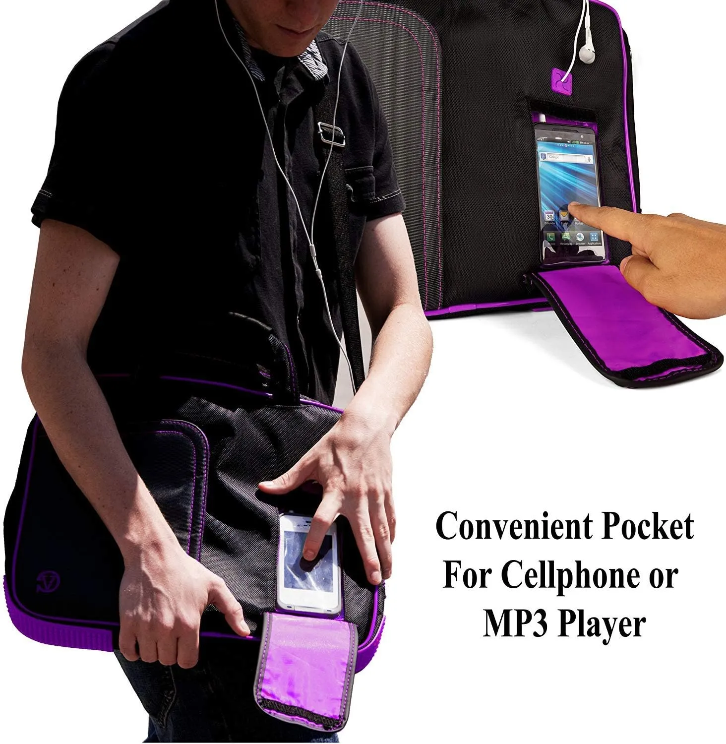 13.3Inch Laptop Shoulder Bag for Dell XPS 13 9370 9380 Inspiron13 5000 7000 7373