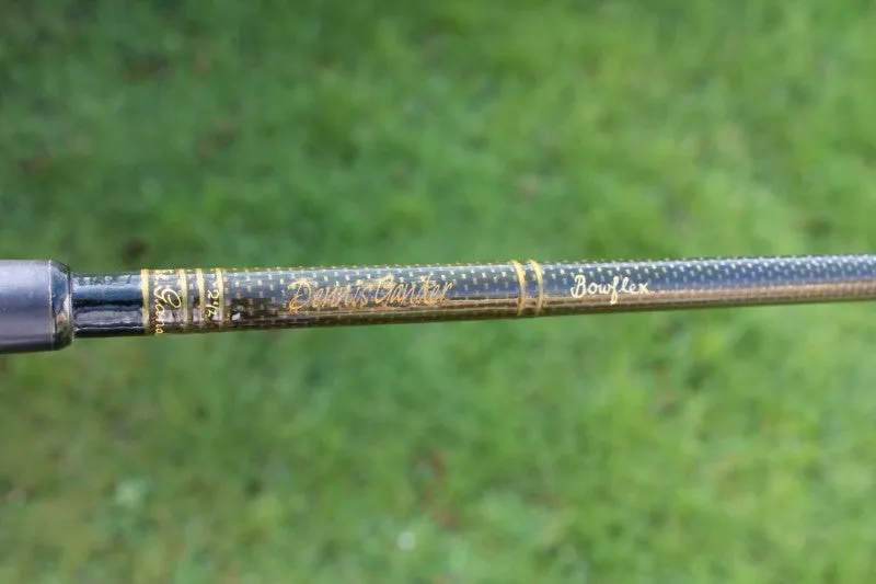 2 x Bowflex Carbon Old School Carp Fishing Rods. Circa 1990s. Century Blanks.