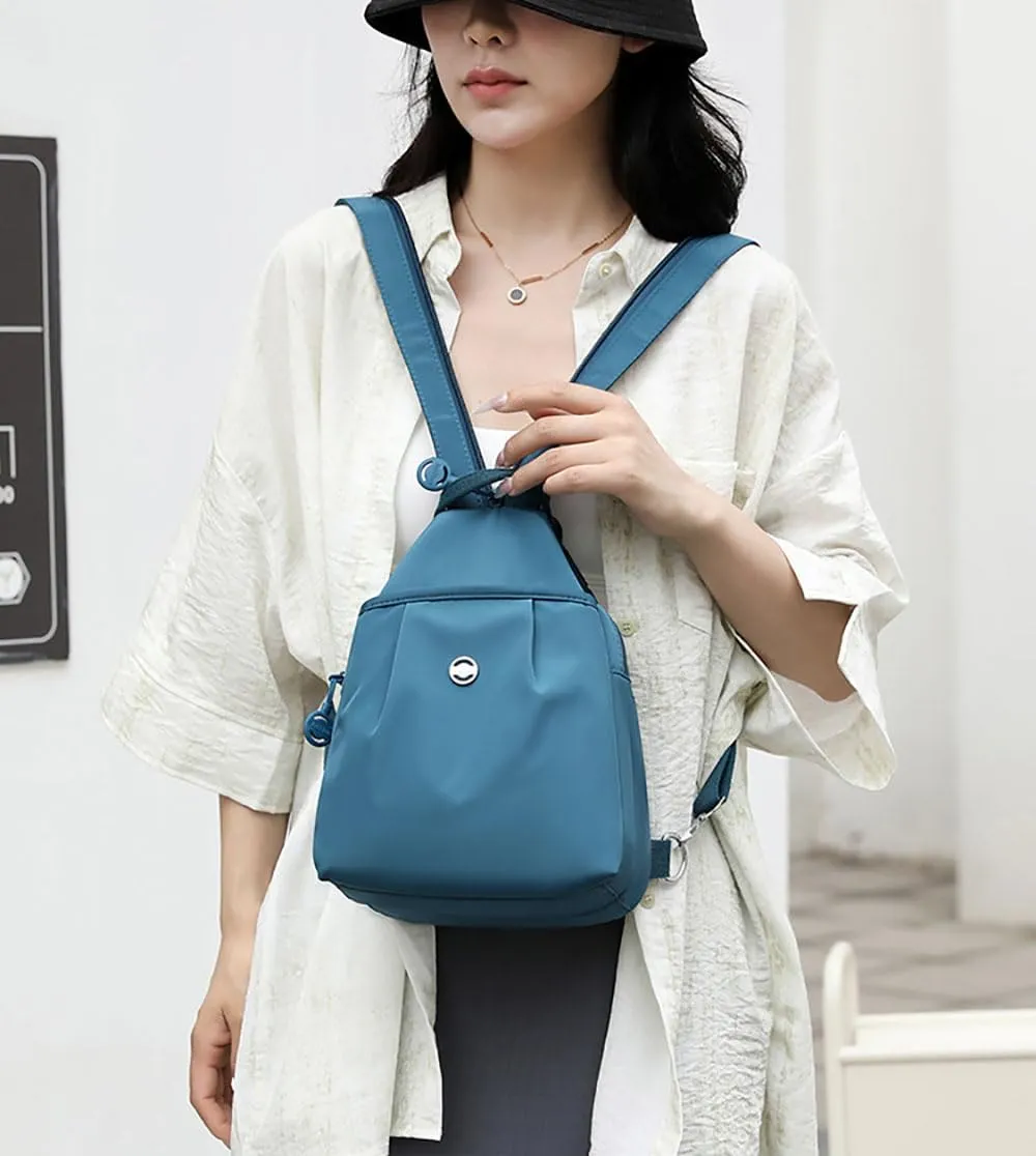 2025 Backpack Chest Bags Double Zipper Large Capacity, Roomy Anti-Theft Compartments & Sleek Lightweight Carryall (gray)