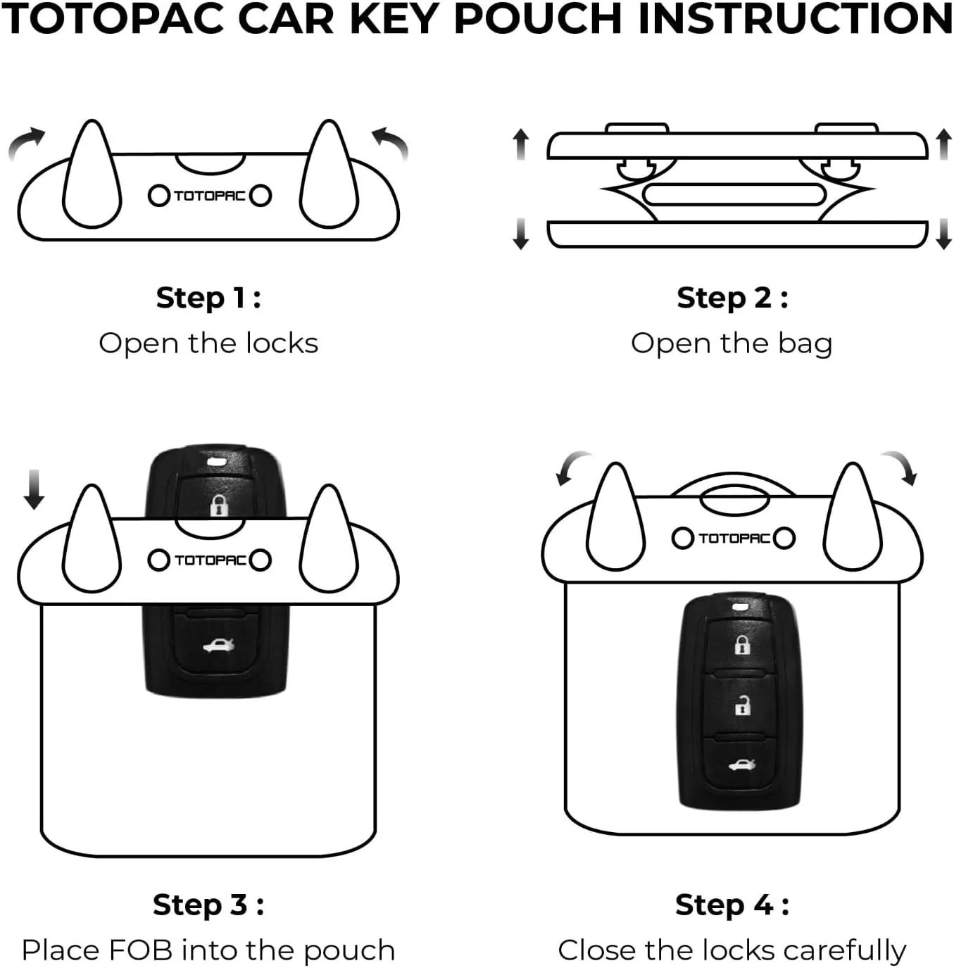 2Pack Waterproof Car Key FOB Case Floating Wallet Pouch for Remote Keys ID Credit Card Cash Money Submersible Dry Bag Holder (2, Orange   Orange)