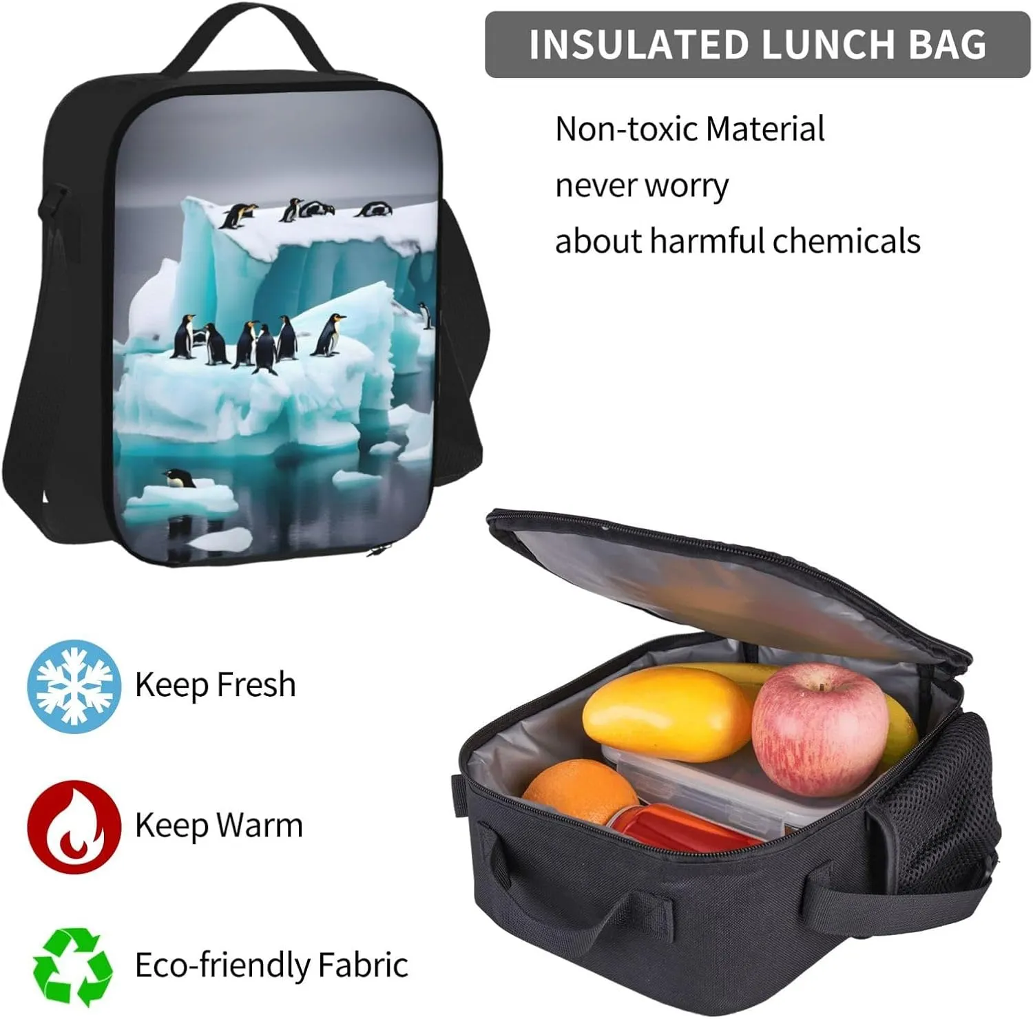 3-In-1 Backpack Bookbag Set,Pink Poodles Dogs Print Casual Travel Backpacks,With Pencil Case Pouch, Lunch Bag