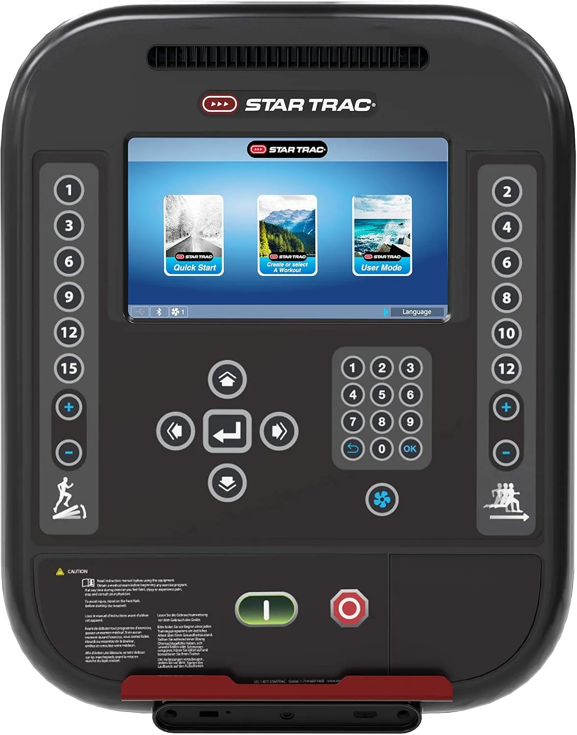 4 Series 4TR Treadmill with 10" LCD