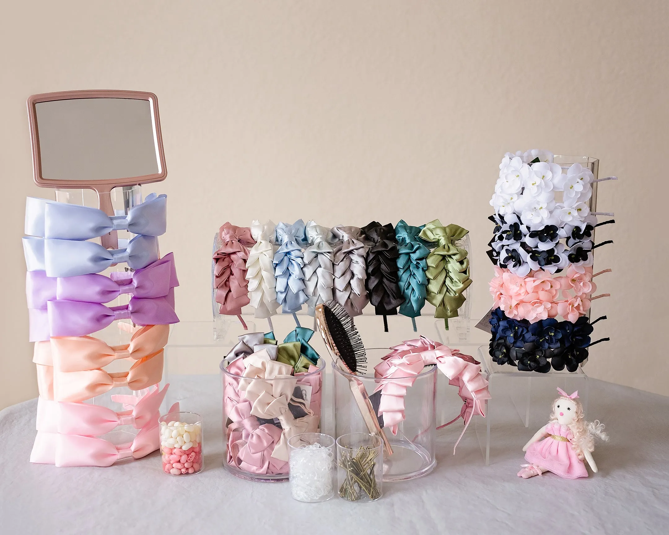 Acrylic Headband Holders - CONTACT US FOR CUSTOM ORDER