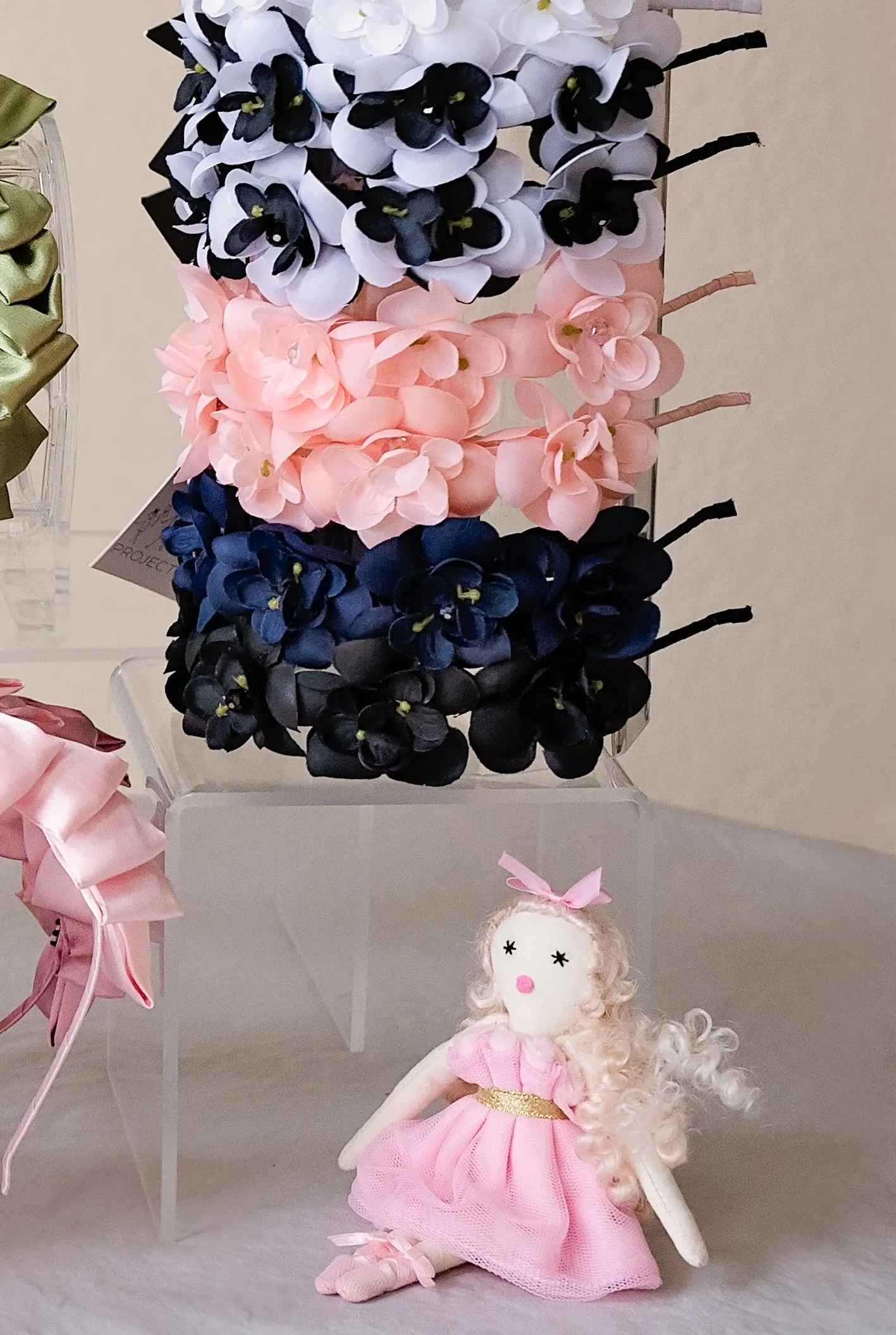 Acrylic Headband Holders - CONTACT US FOR CUSTOM ORDER