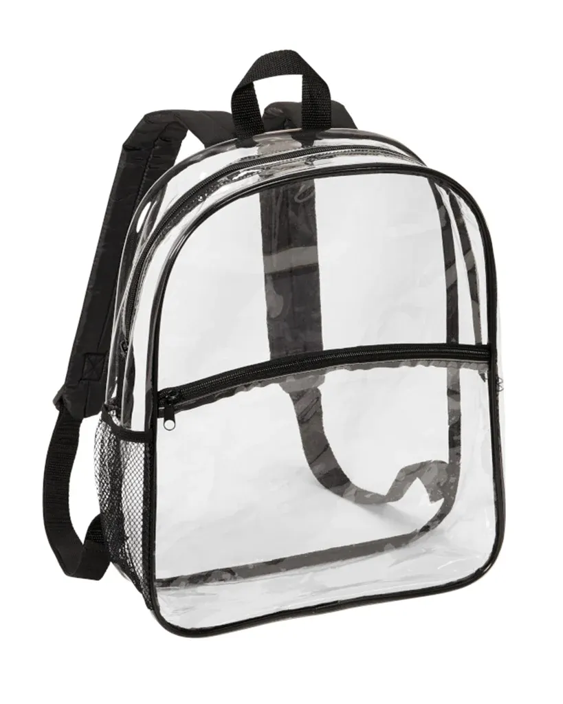 Adjustable Clear PVC Stadium Backpack
