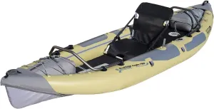 Advanced Elements Straitedge Angler Pro Inflatable Kayak - Fishing Kayak with Carry Bag and Pump- 10' 6" - 42 lbs - Khaki