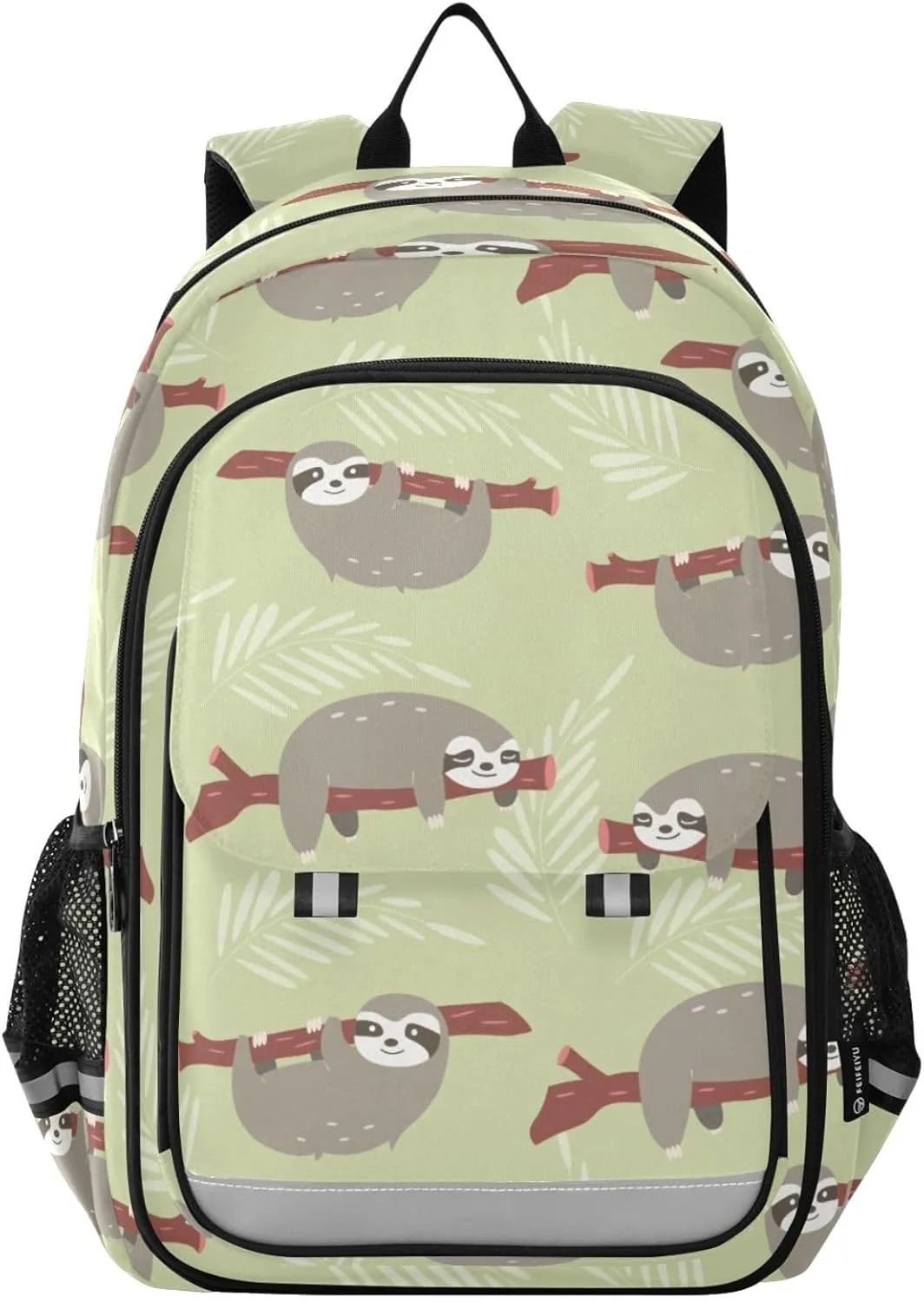ALAZA Cute Jungle Sloth Kids Laptop Backpack 17 inch School Bookbag Back Pack Business Computer Bag Casual Daypack