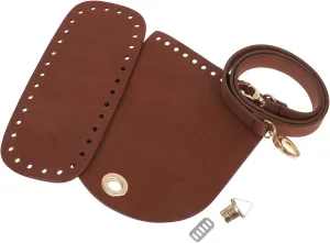 Angoily Elegant Pu Bag Making Kit DIY Purse Materials for Shoulder Bag Crossbody and Tote