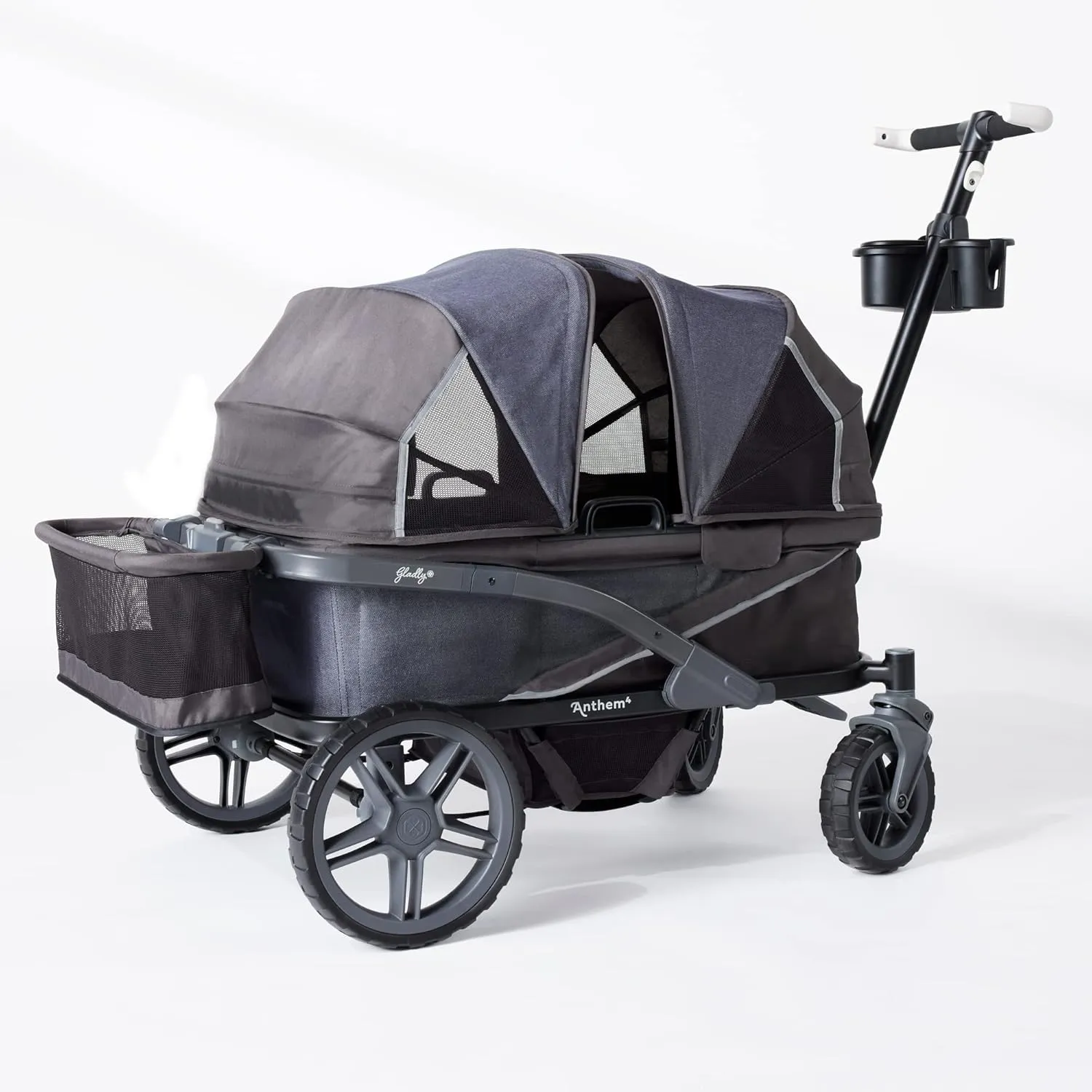 Anthem4 Quad All-Terrain Wagon Stroller, Graphite Special Edition
