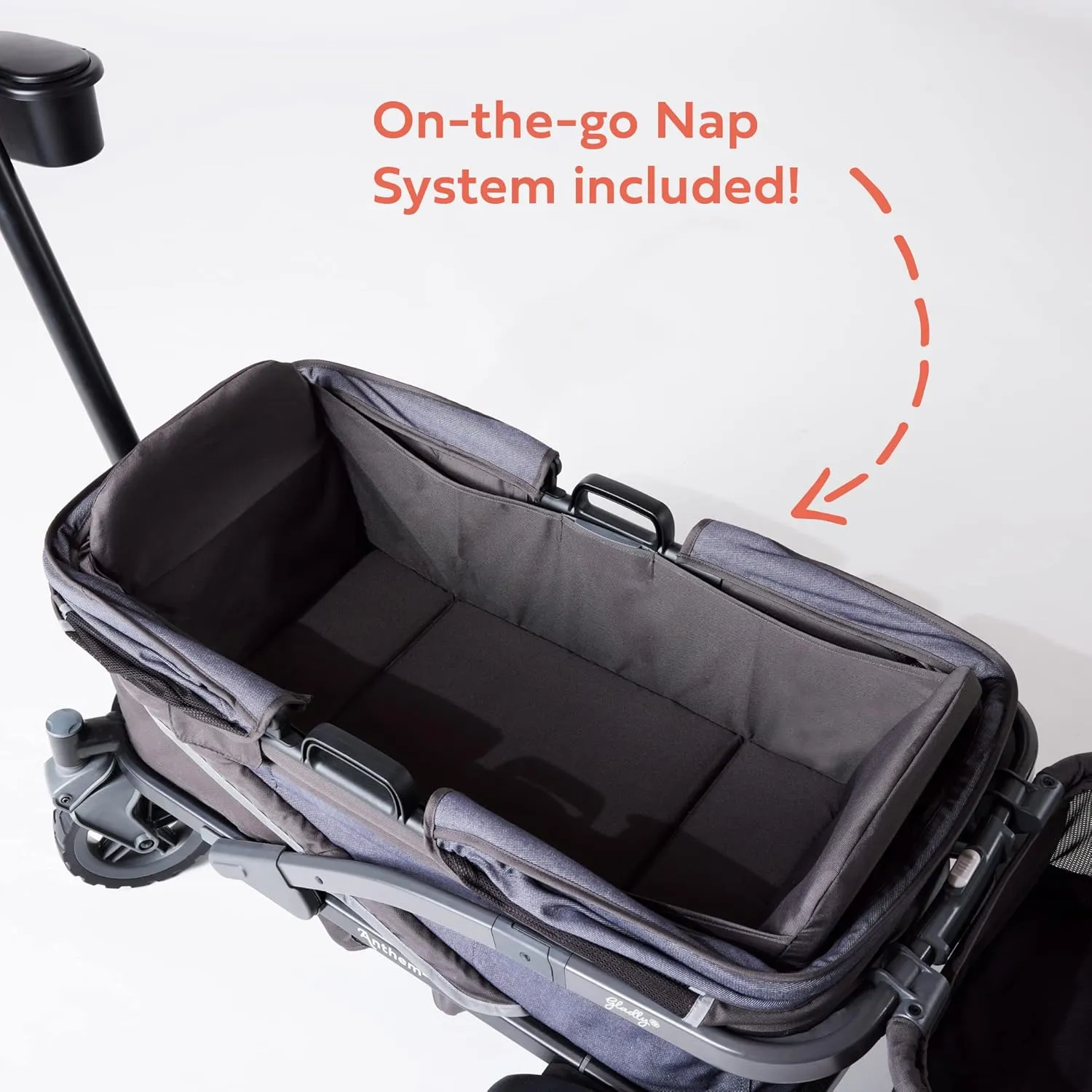 Anthem4 Quad All-Terrain Wagon Stroller, Graphite Special Edition