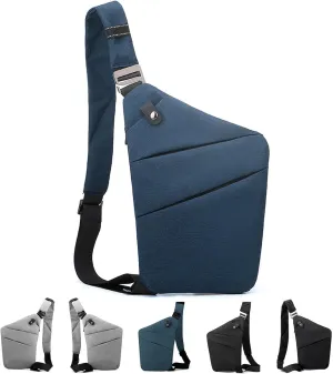 Anti Theft Bag Travel Purse, Anti Theft Crossbody Bags Travel Purses for Women Men Slim Sling Bag