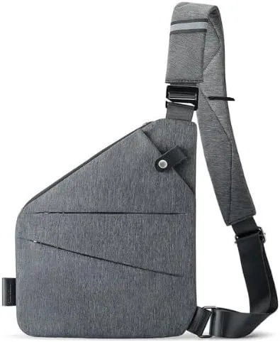Anti-Theft Travel Bag |Slim Sling Bag - Anti-theft Crossbody Bags for Women Men