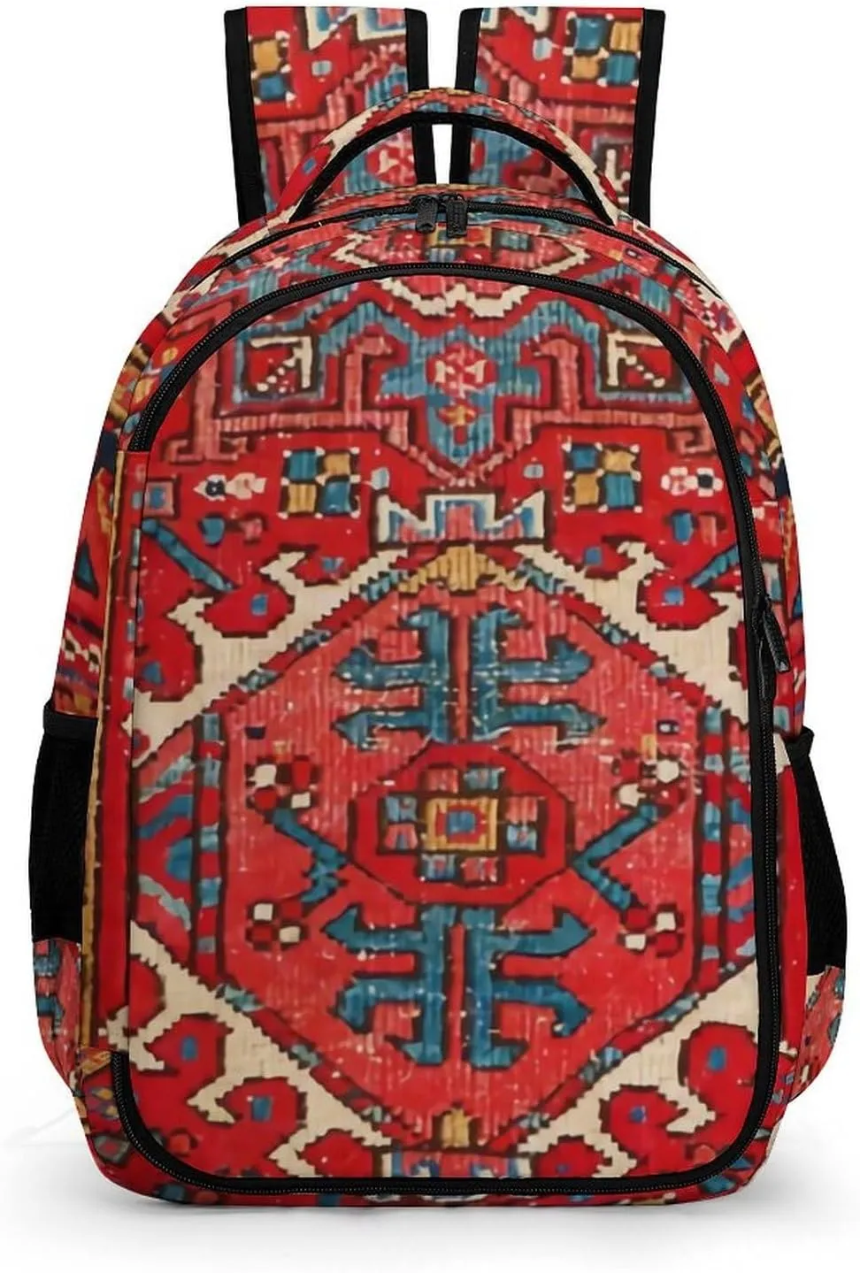 Antique Oriental Turkish Persian Carpet Large Capacity, Lightweight, And Stylish Pocket Double Backpack