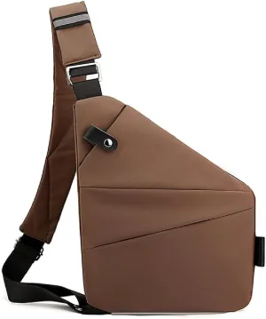 APLUSH Anti Theft Crossbody Travel Bags Slim Sling Bag with Adjustable Strap Multi-Pocket Shoulder Bag