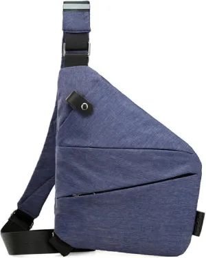 APLUSH Anti Theft Crossbody Travel Bags Slim Sling Bag with Adjustable Strap Multi-Pocket Shoulder Bag