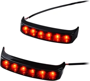 Astra Depot Motorcycle Tail Light Saddlebag Run Brake LED Lights Compatible With CVO Electra Road Glide 2014-2020 Fit OE: 67800449A