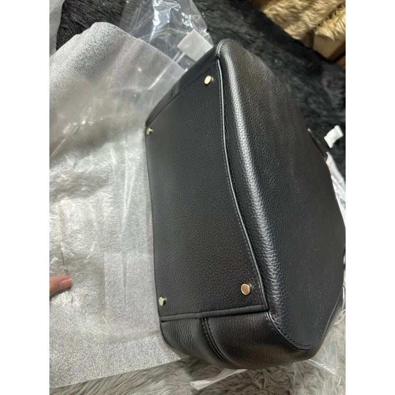 AUTHENTIC/ORIGINAL KateSpade KS Dumpling Large Satchel Bag BLACK