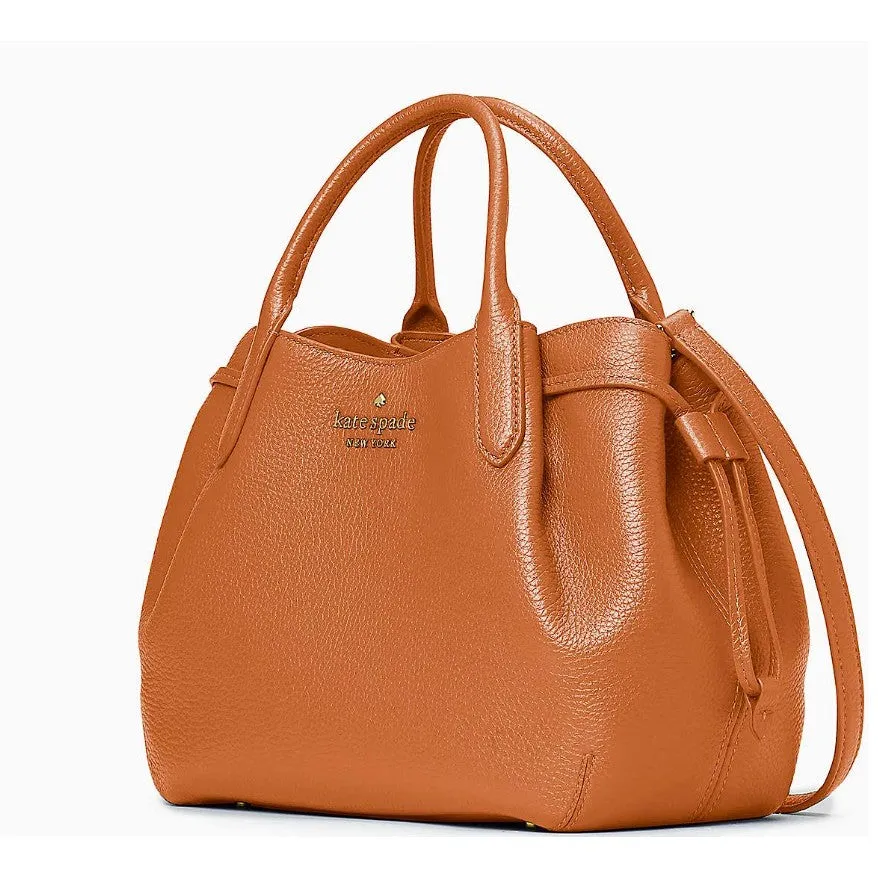 AUTHENTIC/ORIGINAL KateSpade KS Dumpling Small Satchel Bag in Brown