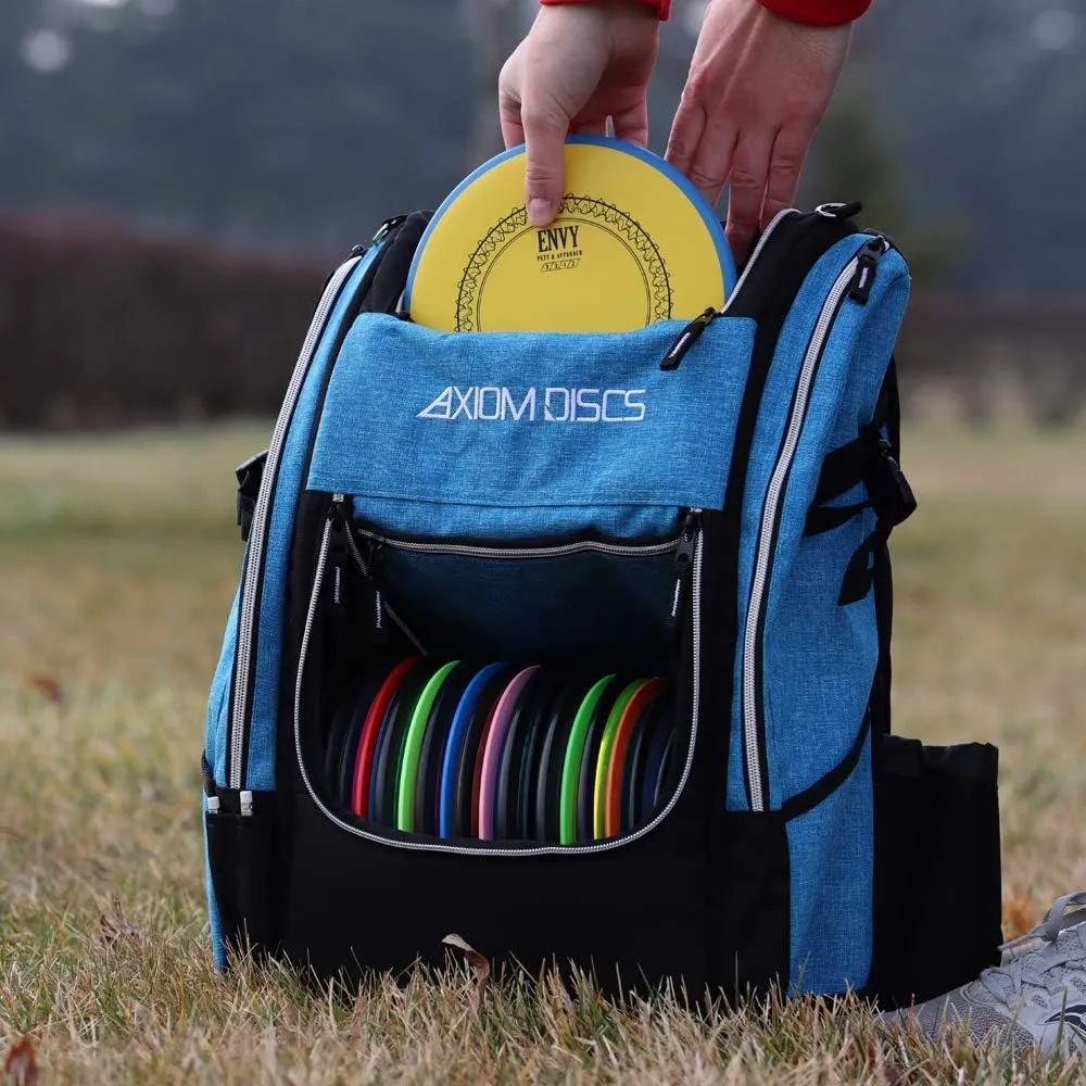 Axiom Discs Voyager Lite Backpack Disc Golf Bag (Choose Your Favorite Color)