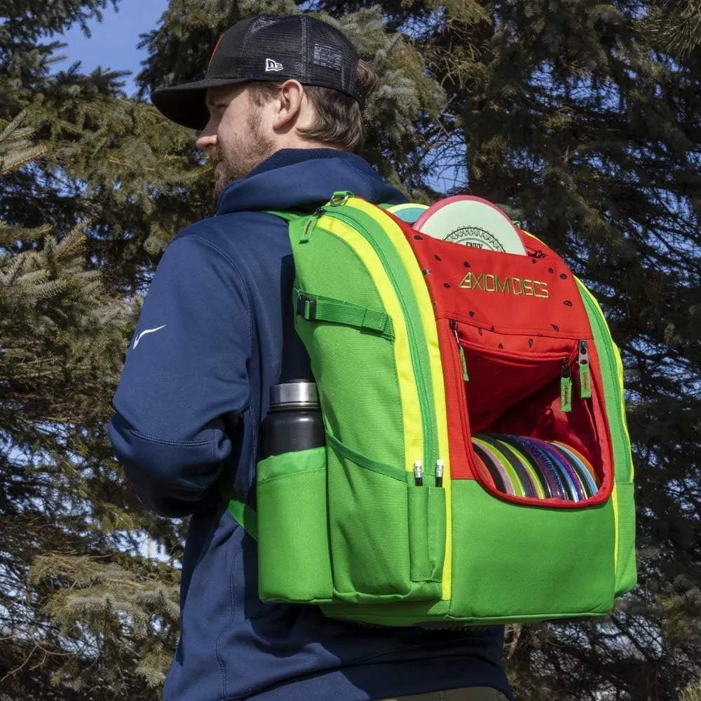 Axiom Discs Voyager Lite Backpack Disc Golf Bag (Choose Your Favorite Color)