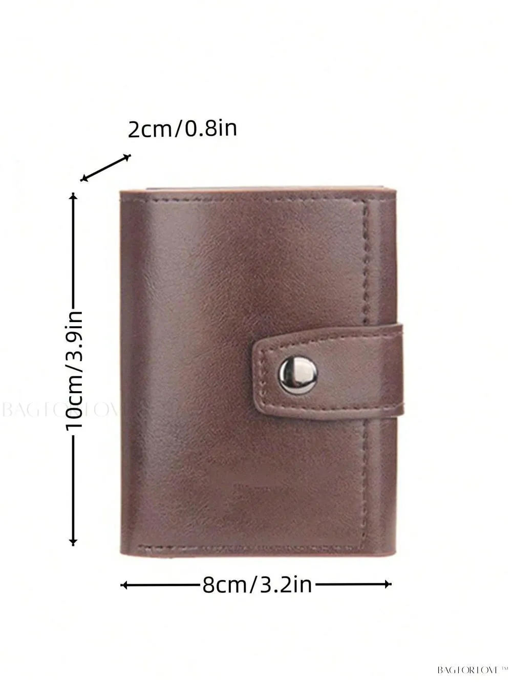 BagForLove - Compact Multi-Function Card Case with Cash Compartment