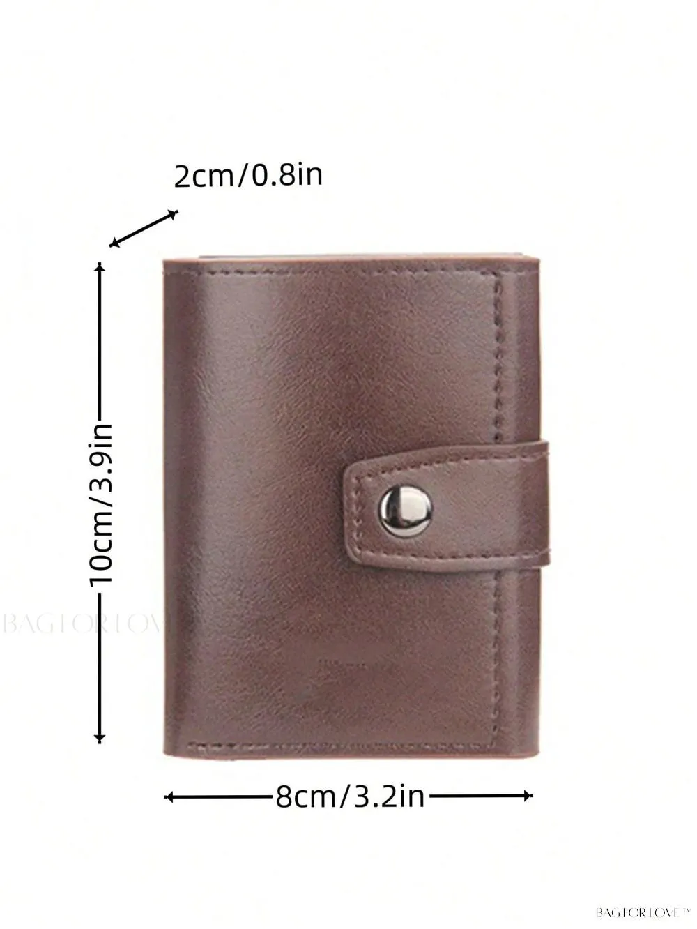 BagForLove - Compact Multi-Function Card Case with Cash Compartment