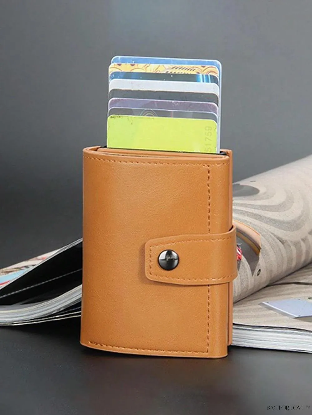 BagForLove - Compact Multi-Function Card Case with Cash Compartment