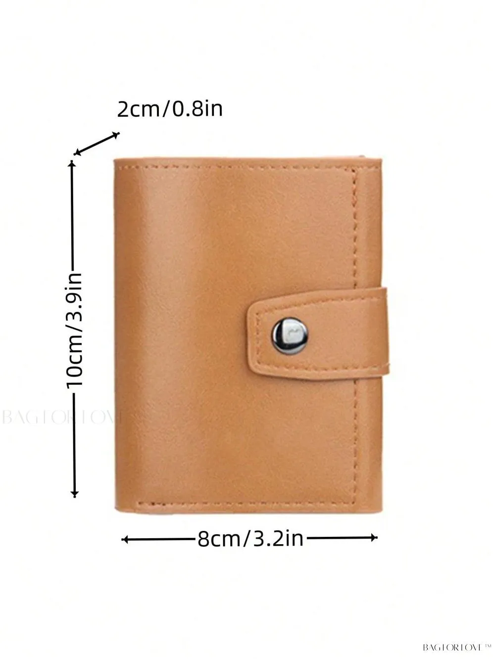 BagForLove - Compact Multi-Function Card Case with Cash Compartment