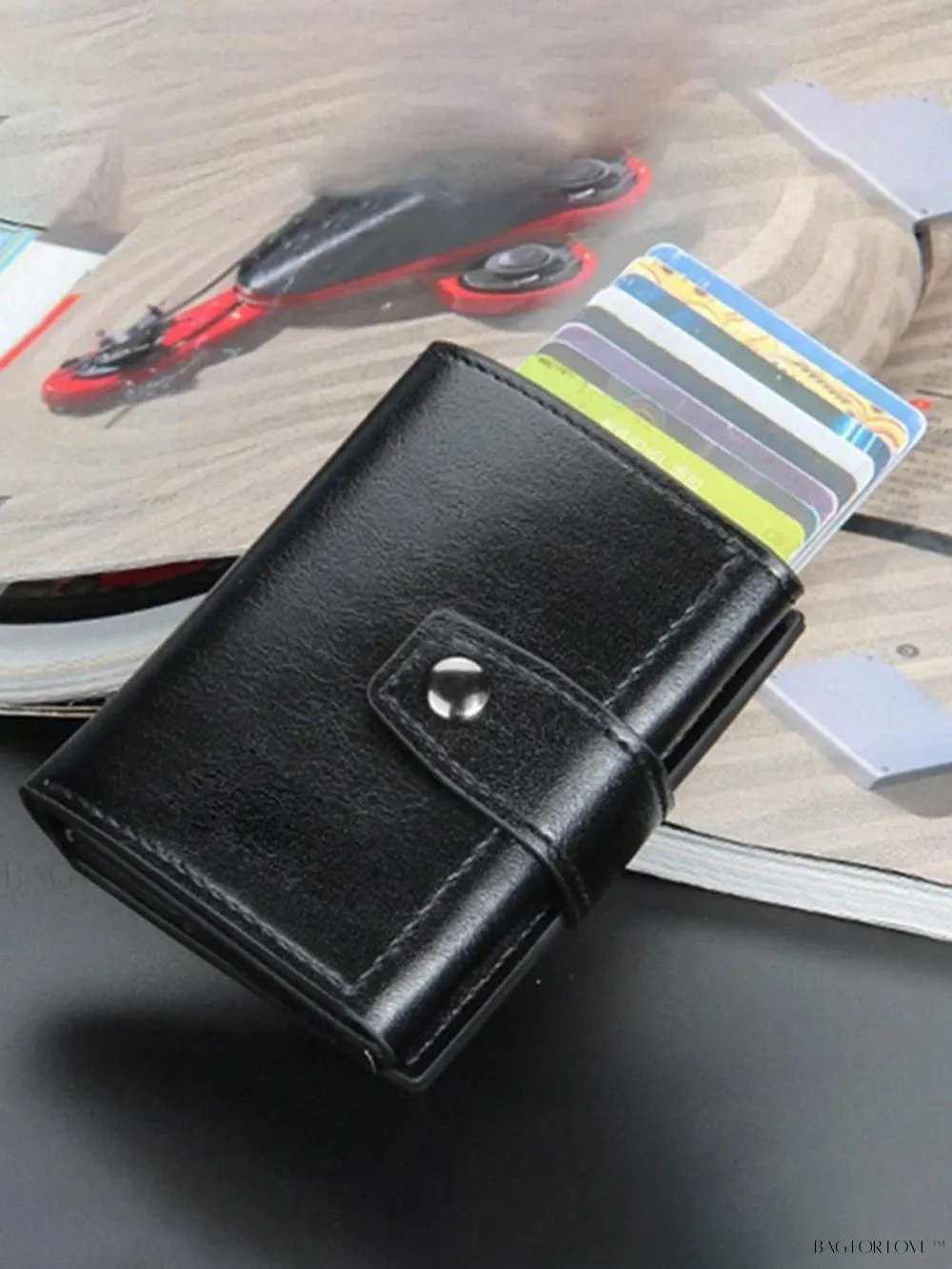 BagForLove - Compact Multi-Function Card Case with Cash Compartment