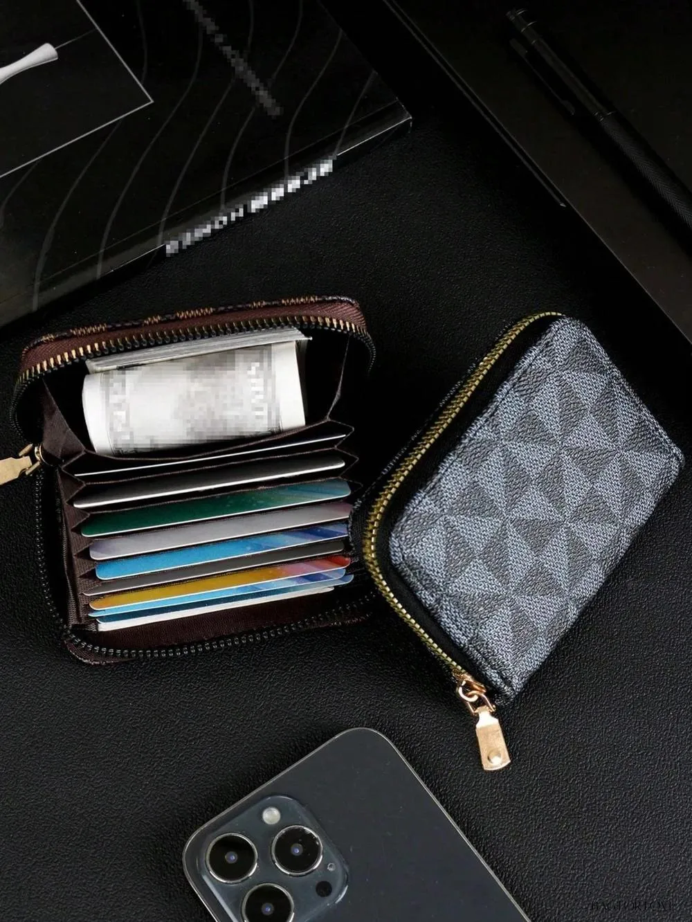 BagForLove - Compact Multi-Function Card Case with Cash Compartment