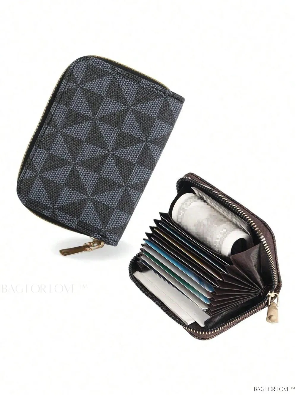BagForLove - Compact Multi-Function Card Case with Cash Compartment