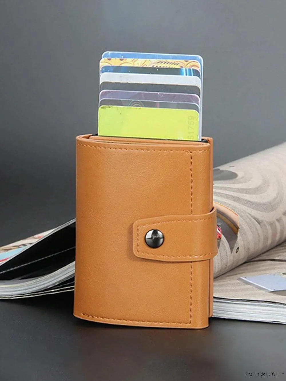 BagForLove - Compact Multi-Function Card Case with Cash Compartment