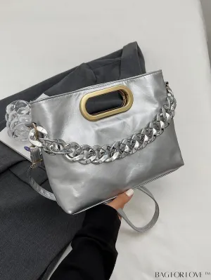 BagForLove - Contemporary Womens Solid Color Crossbody Tote Bag - A Versatile and Casual Accessory