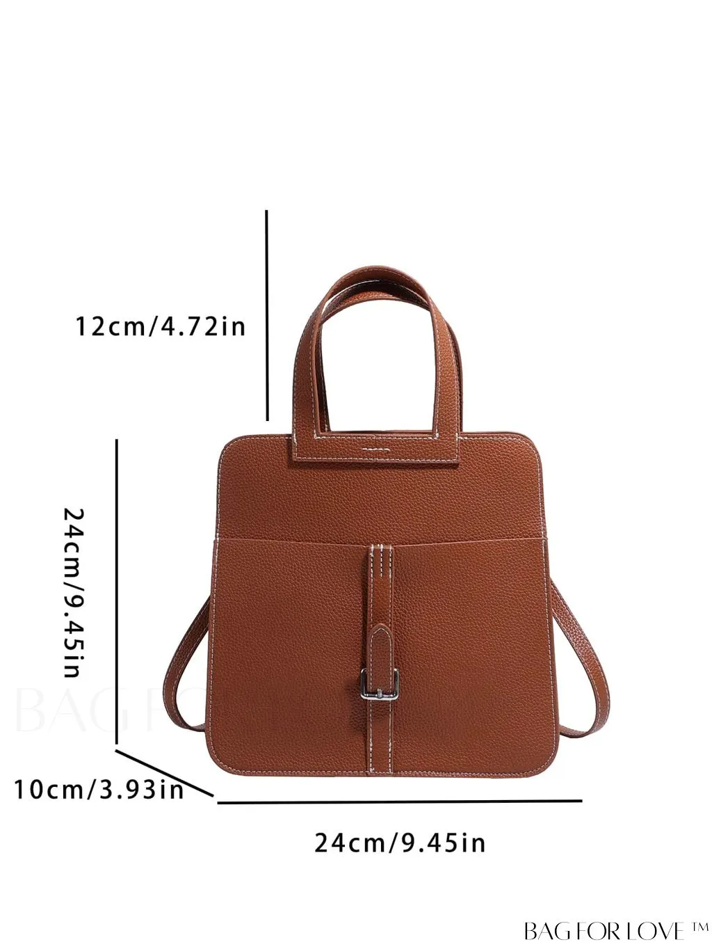 BagForLove - Stylish Handbag with Customizable Shoulder Strap - Contemporary Fashion Accessory