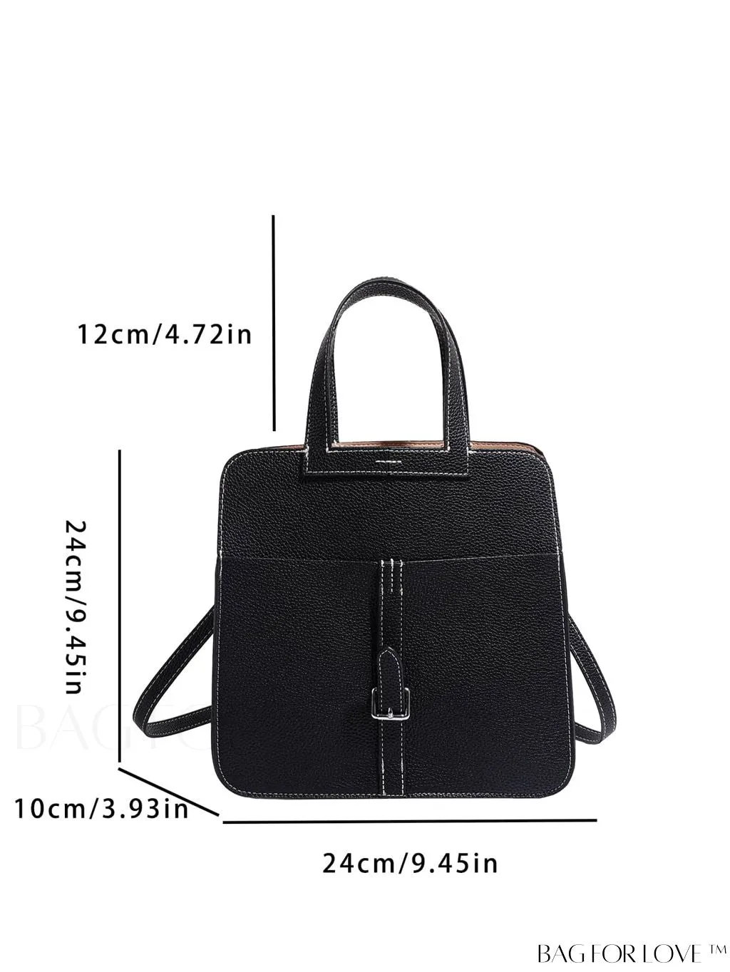BagForLove - Stylish Handbag with Customizable Shoulder Strap - Contemporary Fashion Accessory