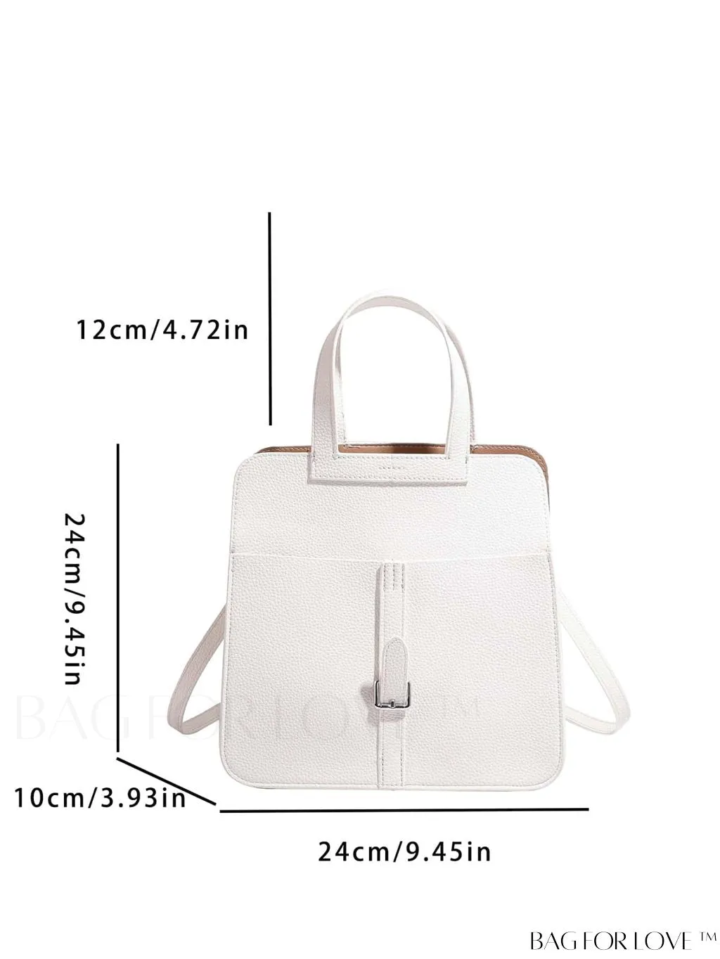 BagForLove - Stylish Handbag with Customizable Shoulder Strap - Contemporary Fashion Accessory