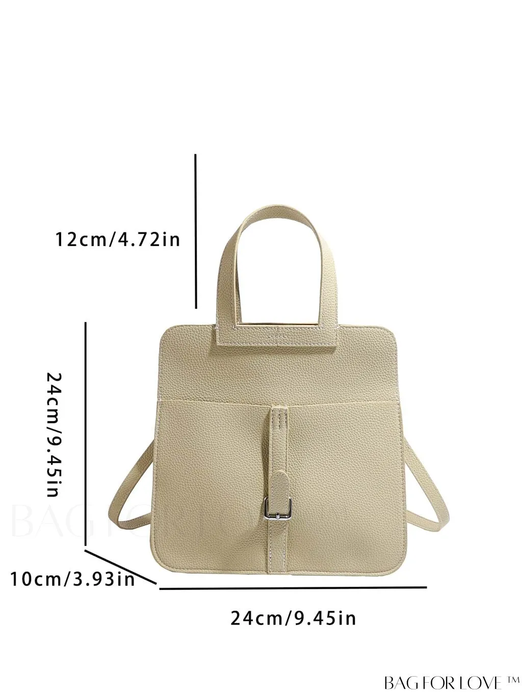 BagForLove - Stylish Handbag with Customizable Shoulder Strap - Contemporary Fashion Accessory