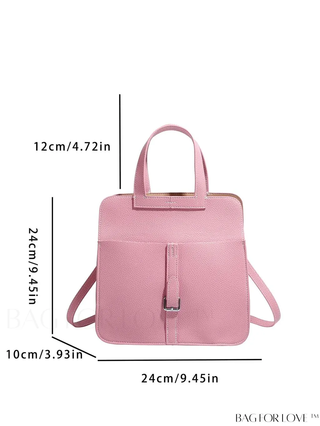 BagForLove - Stylish Handbag with Customizable Shoulder Strap - Contemporary Fashion Accessory