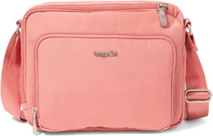 Baggallini Modern Camera 7"x9" Crossbody Bag W/Built-in Wallet, Compartments & RFID Slots