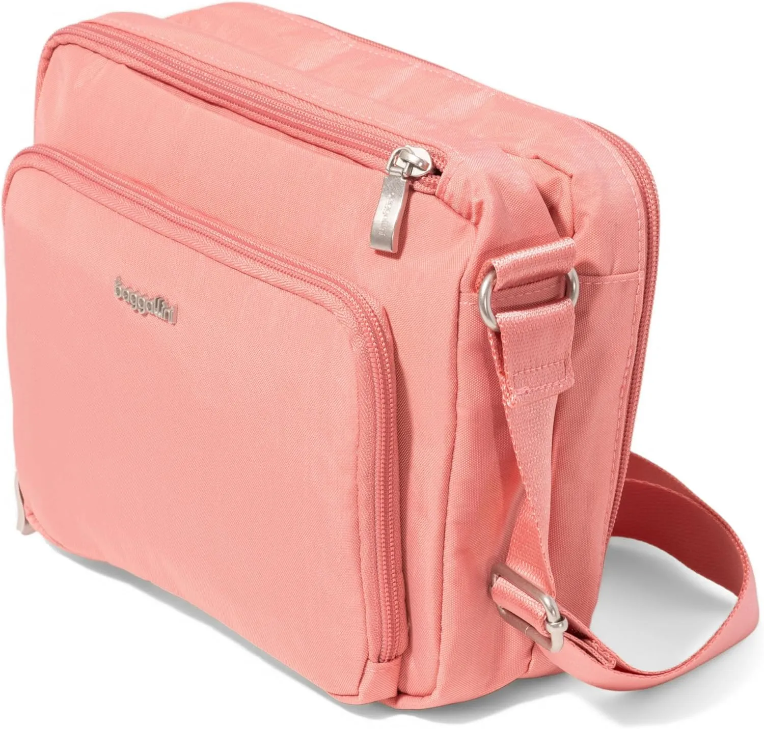 Baggallini Modern Camera 7"x9" Crossbody Bag W/Built-in Wallet, Compartments & RFID Slots