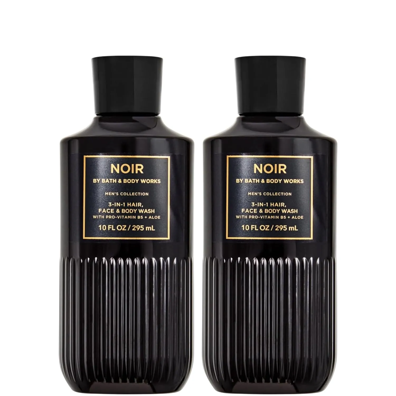 Bath and Body Men's Special - 2 Pack GIFT SET of Body Wash (Full Size - 10 OZ) (Noir)
