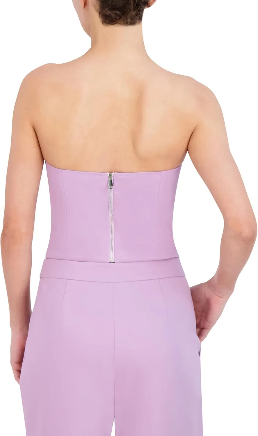 BCBGMAXAZRIA Women's Sweetheart Neck Strapless Corset Top