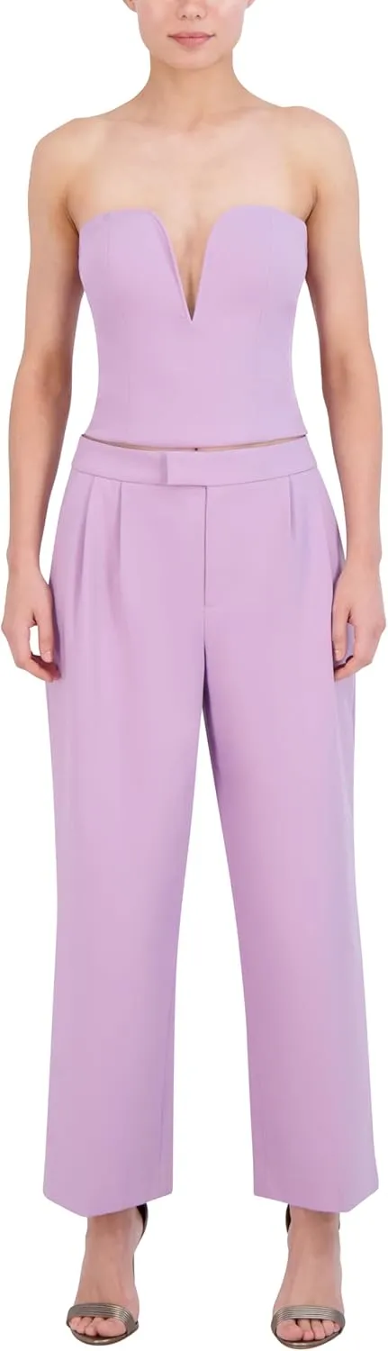 BCBGMAXAZRIA Women's Sweetheart Neck Strapless Corset Top