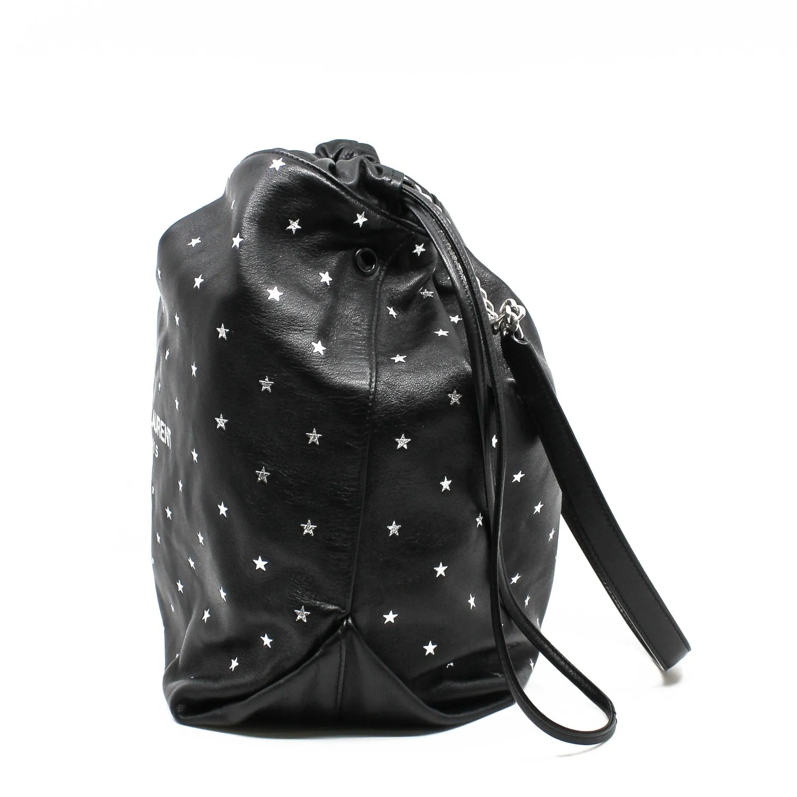black tote with silver stars phw