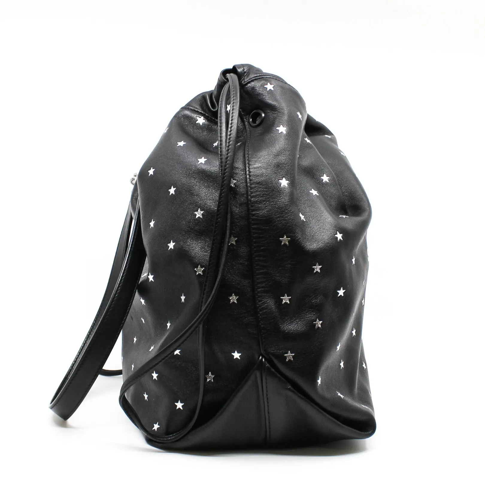 black tote with silver stars phw