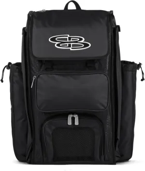 Boombah Catcher's Superpack Bat Bag - 23-1/2" x 13-1/2" x 9-1/2" -Multiple Colors-Holds 4 Bats-Backpack Version (no Wheels)