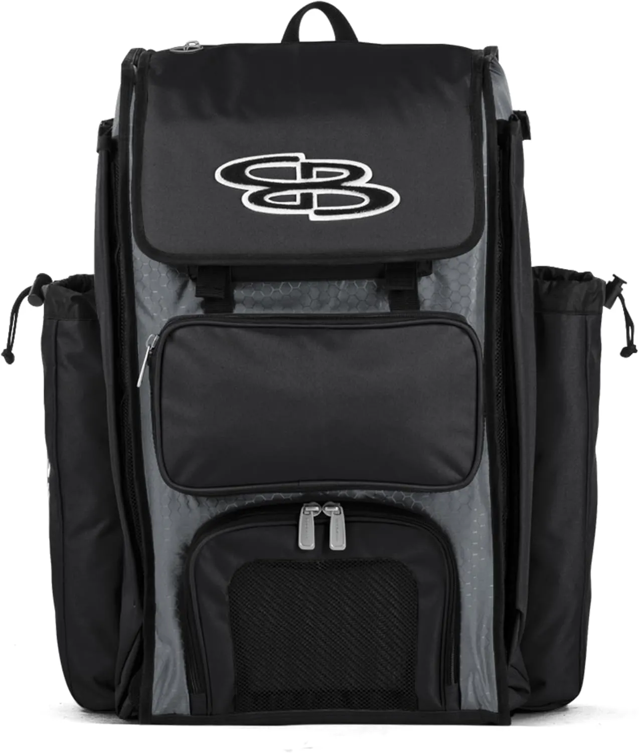 Boombah Catcher's Superpack Bat Bag - 23-1/2" x 13-1/2" x 9-1/2" -Multiple Colors-Holds 4 Bats-Backpack Version (no Wheels)