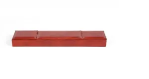 Bosca 3 Compartment Desk Organizer Old Leather